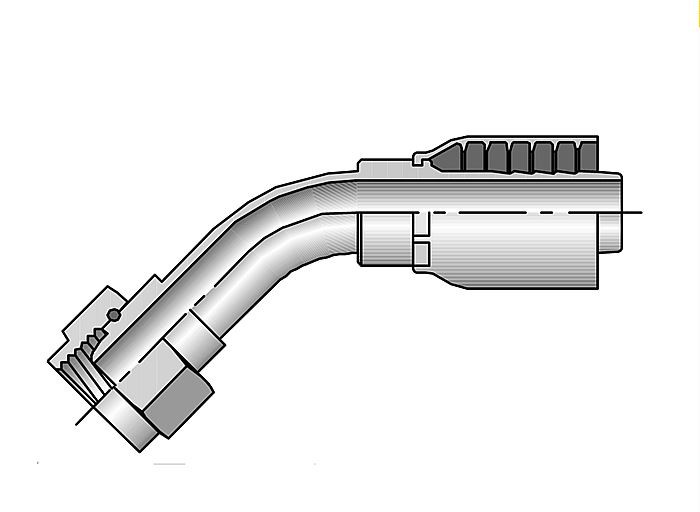 BSP Ib Daim Hose Hose Fittings