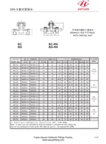 Tig ceg ceg tee DIN raj fittings